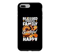 Grateful Thankful Blessed Thanksgiving Case for iPhone 7 Plus/8 Plus