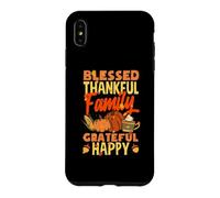 Grateful Thankful Blessed Thanksgiving Case for iPhone XS Max
