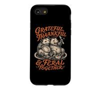 GRATEFUL, THANKFUL & FERAL TOGETHER Funny Possum Case for iPhone SE (2020) / 7/8