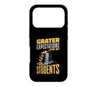 Grater Expectations For My Students Funny Cooking Teacher Case for iPhone 17 Pro