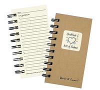 Gratitude & Acts of Kindness Journal - MINI Kraft Hard Cover (prompts on every page, recycled paper, read more...) by "Write it Down Series, Mini"