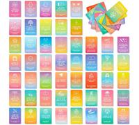 Gratitude Cards | 50 Positive Affirmations Cards - Practical Tools for Mindfulness, Stress Reduction and with Motivation