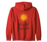 Gratitude in mindfulness Zip Hoodie
