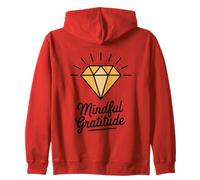 Gratitude in mindfulness Zip Hoodie