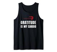 Gratitude is My Cardio, Faith Hope Love Grace & Gratefulness Tank Top