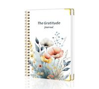 Gratitude Journal for Women and Men with Guided Prompts, 5.9 x 8.6 Inches