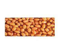 GRatka Baked Beans,Mouse Pad Large Desk Pad Computer Keyboard Mouse Mat With Non Slip Rubber Base 30 x 80 cm