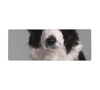 GRatka Border Collie,Mouse Pad Large Desk Pad Computer Keyboard Mouse Mat With Non Slip Rubber Base 30 x 80 cm