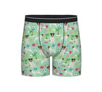 GRatka Boxer Briefs,Mens Underpants Boxer Shorts Leg Boxer Briefs Funny Novelty Underwear,Jack Russell Terrier Dog Cute Pets Pet Dog