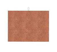 GRatka Drying Mat,Hammered Copper Look Dish Drainage Mat, Absorbent Heat Resistant Drying Pad for Kitchen,46X61cm