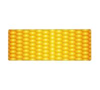 GRatka Fresh Ripe Corn Cobs Pattern,Mouse Pad Large Desk Pad Computer Keyboard Mouse Mat With Non Slip Rubber Base 30 x 80 cm