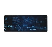 GRatka Glowing Mathematical Physics Chemistry Formulas,Mouse Pad Large Desk Pad Computer Keyboard Mouse Mat With Non Slip Rubber Base 30 x 80 cm