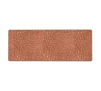 GRatka Hammered Copper Look,Mouse Pad Large Desk Pad Computer Keyboard Mouse Mat With Non Slip Rubber Base 30 x 80 cm
