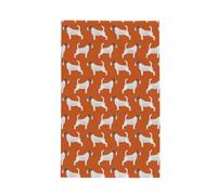 GrAtka Jack Russell Terriers Orange Cute Dog Jack Russells,Waffle Tea Towels Kitchen Absorbent Dish Cloth Drying Dish Towels 41 x 66 cm