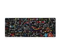 GRatka Math Physics Formula,Mouse Pad Large Desk Pad Computer Keyboard Mouse Mat With Non Slip Rubber Base 30 x 80 cm