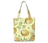 GRatka Pangolins And Daisies,Reusable Grocery Bags Shopping Tote Bags Large Capacity Canvas Shoulder bag