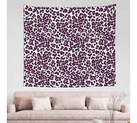 GRatka Tapestry, Leopard Pink Wall Tapestry Durable Wall Decoration Tapestry For Living Room Bedroom152X130 CM
