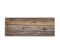 GRatka Wooden,Mouse Pad Large Desk Pad Computer Keyboard Mouse Mat With Non Slip Rubber Base 30 x 80 cm