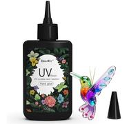 GratKit Crystal Clear UV Resin, Hard Type Low Viscosity Craft Resin, 100g