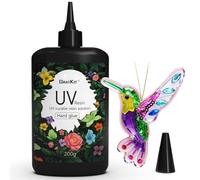GratKit Crystal Clear UV Resin, Hard Type Low Viscosity Craft Resin, 200g