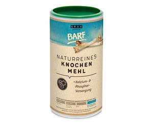 GRAU - the original - 100% natural bone meal from beef, natural calcium for bone building and joints, pack of 1 (1 x 800 g), supplementary food for dogs and cats