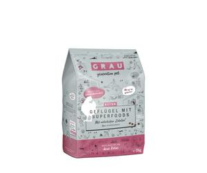 GRAU - the original - Dry food for cats - Kitten - Poultry with superfoods (1 x 2 kg)