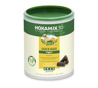 Grau - the Original - HOKAMIX30 Snack Maxi Veggie, healthy veggie snack with 30 important herbs, 1 pack (1 x 400g), complementary food for dogs