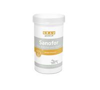 GRAU - the original - Sanofor, healing moor to build up the intestinal flora, for a vital intestinal mucous membrane and flora, pack of 1 (1 x 1 kg), supplementary food for dogs and cats
