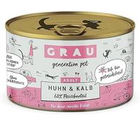 GRAU - the original - Wet food for cats - Chicken & calf (1 x 200 g)