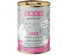 GRAU - the original - Wet food for cats - Kitten - Duck & chicken (1 x 400 g)