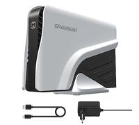 GRAUGEAR | 6 TB External Hard Drive for Playstation5 | USB 3.2 | Gen 2 | Type-C | Type-A | 3.5 inch | 6 TB HDD | USB-C | USB-A | with power supply | for PS4 | for PS5 | G-3501-A-10G-6TB