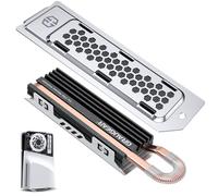 GRAUGEAR HeatPipe Heatsink for M.2 NVMe SSD (2280), ps5 Pro & Slim for PlayStation Memory Expansion, with Dust Proof Cover