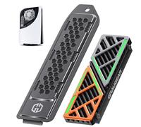 GRAUGEAR PS5 SSD Heatsink Cover Set, PS5 M.2 Cooling Kit - M.2 SSD Heatsink + PS5 SSD Heatsink Cover, PS5 SSD Cooler and Replacement, Dust Proof Cover, High-Airflow Design (PS5)