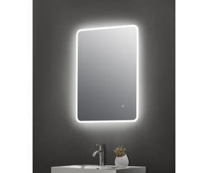 GravaHaus Ambient 700mm X 500mm Chrome Touch Sensor Mirror