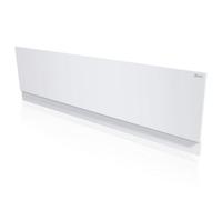 GravaHaus Halite Waterproof 1700mm Front Bath Panel And Plinth - Gloss White