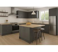 GravaHaus Kitchen Worktop Ashen Oak 3000 X 600 X 38mm