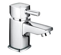 GravaHaus Luxury Modern Cube Mini Mono Basin Mixer - Chrome