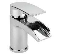 GravaHaus Luxury Modern Waterfall Mono Basin Mixer - Chrome
