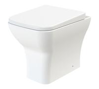 Nuie Ava Back To Wall Pan & Soft Close Seat - White, White