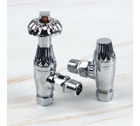 GravaHaus Westminster Thermostatic Radiator Valve Chrome (Pair)