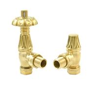 GravaHaus Westminster Thermostatic Radiator Valve Polished Brass