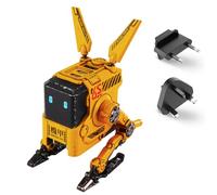 GravaStar 65W GaN Robot USB-C Charger with 3 Ports | Futuristic Robot-Inspired Design with Foldable Legs, 2 USB-C & 1 USB-A Ports for Fast Charging with Iconic Desktop Style