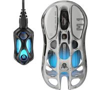 GravaStar Computer Mouse, Mercury M1 Pro Wireless Gaming Mouse with PAW3395DM Sensor, Magnesium Alloy Handcrafted Vintage Finish, 26000 DPI, 5 Programmable Buttons, Outfit with 1K & 4K Dongle