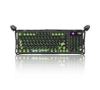GravaStar K98 Pro 8K Mechanical Gaming Keyboard, 98% Layout, Phantom Black | Premium Wireless Keyboard with 1.65" TFT Display, Dual 8000Hz Polling Rate, Hot-Swappable Custom UFO Switches, RGB, 8000mAh