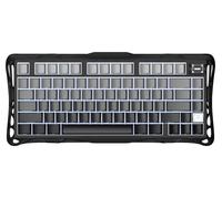 GravaStar Mercury,K1 75% Wireless Mechanical Gaming Keyboard, Aluminum Alloy Exoskeleton Design, Gasket Custom Keyboard Hot-Swap Socket, Linear Switches, RGB Backlit (Gradient Black)