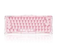 GravaStar Mercury V60 Magnetic Gaming Keyboard, 8000Hz Polling Rate, Rapid Trigger Keyboard with Hall Effect Switches, 0.005mm Precision, Hot-Swappable, RGB, Wired for Windows/Mac_Crystal Rose