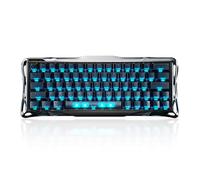 GravaStar Mercury V60 Pro 60% Hall Effect Gaming Keyboard, Magnetic Switch Keyboard, RT 0.005mm, 8K Polling Rate, Rapid Trigger, CNC Aluminum Mechanical Keyboard with RGB, Web-Driver (Gunmetal Smoke)