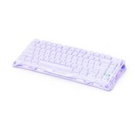 GravaStar Mercury V75 HE Keyboard - Magnetic-Switch Gaming Keyboard, 8000 Hz Polling, 0.005RT, Wired USB-C, RGB Backlit, Adjustable Actuation, Semi-Aluminum Chassis - Lavender Purple