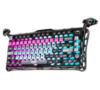 GravaStar Mercury V75 Pro HE Gaming Keyboard with Cable, Hall Effect Magnetic Switches, 0.005 mm Rapid Trigger, 8 kHz Polling, 75% RGB Keyboard, Adjustable Actuation Aluminium Frame with Cyberpunk