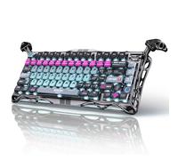 GravaStar Mercury V75 Pro HE Gaming Keyboard with Cable, Hall Effect Magnetic Switches, 0.005 mm Rapid Trigger, 8 kHz Polling, 75% RGB Keyboard, Adjustable Actuation Aluminium Frame with Cyberpunk